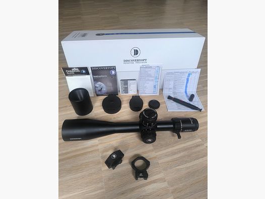 DISCOVERY OPTICS ED-PRS GEN 2 5-25X56SFIR FFP-MRAD riflescope no Kahles Vortex Sightron Nightforce Athlon