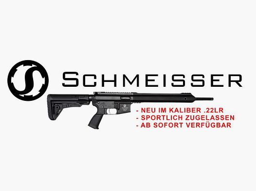Schmeisser AR15 -22 Sport 16" schwarz Kaliber 22lr. halbautomatische Büchse sofort verfügbar, Versand +25€