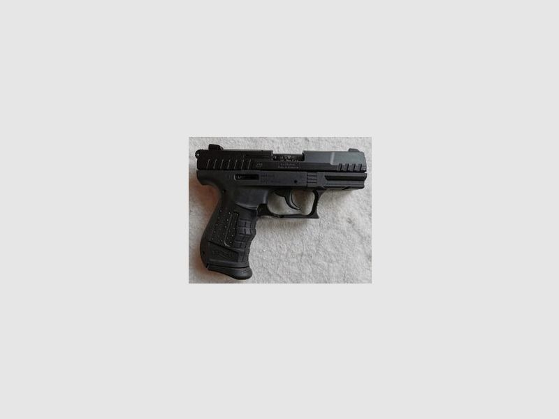 Walther P22-Ready Schreckschuss Pistole 9mm P.A.K. incl. 1 Packung Waddi Pfeffermunition 