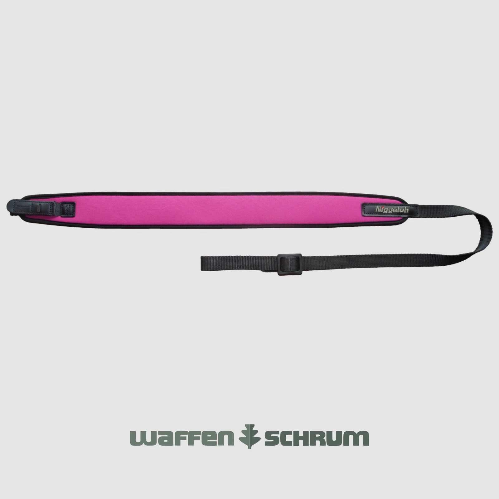 Niggeloh Gewehrriemen Universal Neopren - Pink mit Schnellverschluss