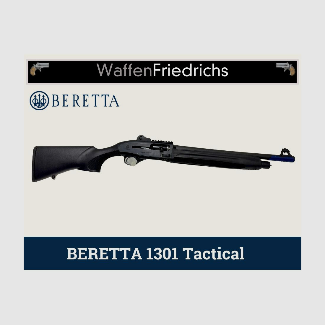Beretta 1301 Tactical Synthetic Black - Waffen Friedrichs