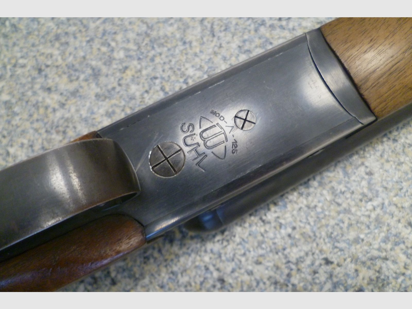 Escopeta doble Thälmann Werke Suhl modelo 125 12/70