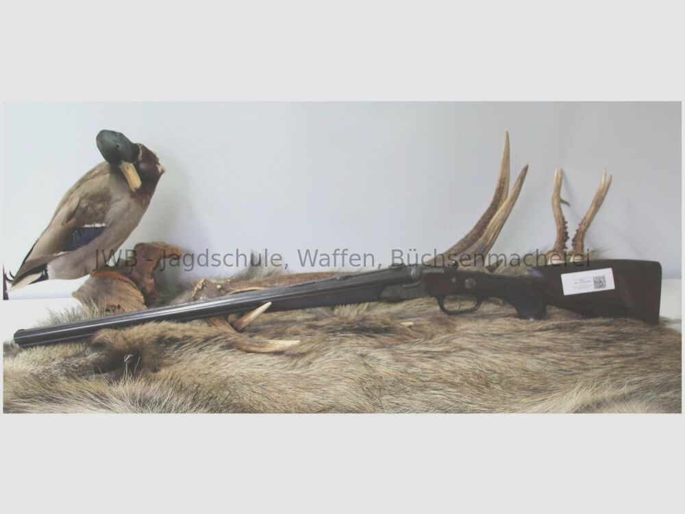 ¡Rareza! Taladro de Valentin Häfner, armero de la corte Kassel 9,3x72R;16/65