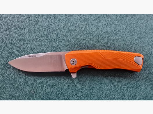 LionSTEEL ROK Integralmesser Orange mit OVP, M390 Stahl