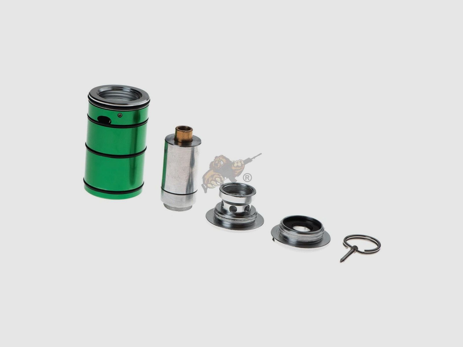 Epsilon Impact Grenade - Grenade Airsoft avec déclencheur d'impact en vert - StratAIM