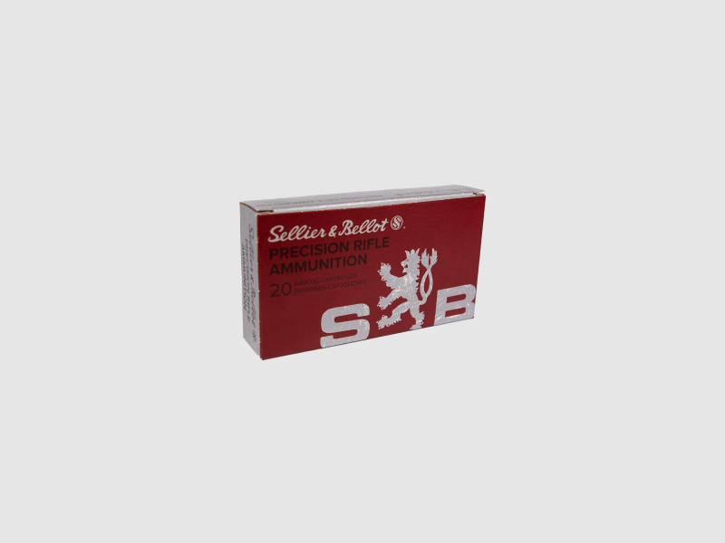 S&B Büchsenmunition Precision Ammo .308 Win. 11,35 g / 175 gr Hollow Point Boat Tail