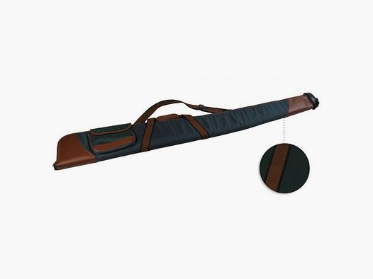 Etui Fusil Januel Couzan 135 cm Avec Poche Bout Renforcé Vert / Marro
