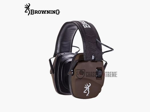 Casque BROWNING Protector BDM Bluetooth Black-Brown