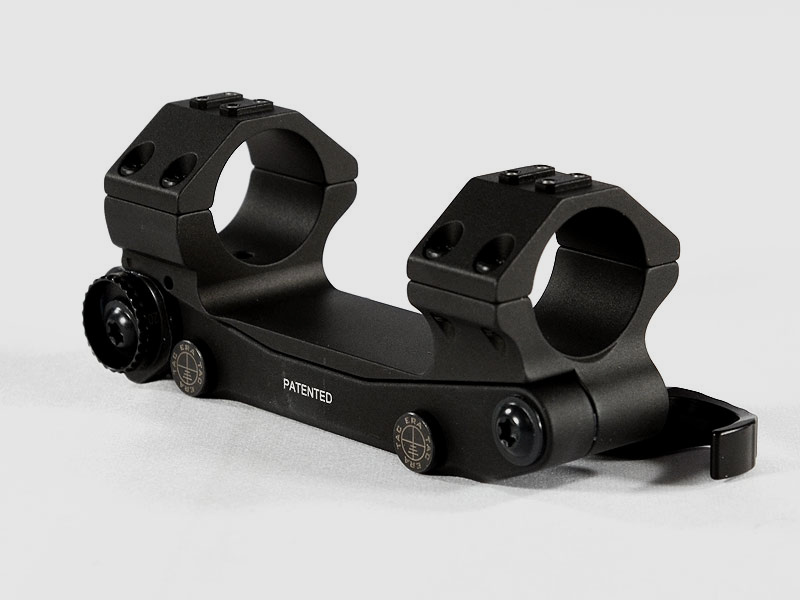 ERATAC block mount with adjustable forward tilt, quick release lever ø 34 mm + 20 mm height (0-20 mrad forward tilt), 351 g