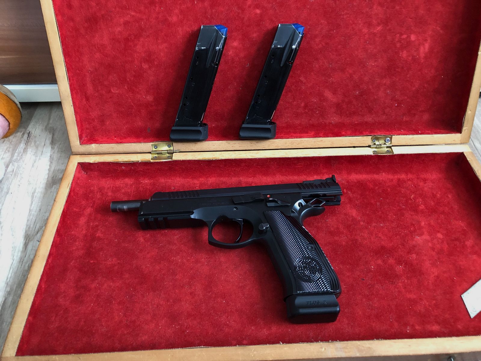 Pistol of the type CZ Taipan Pro Tuning in caliber 9 mm Luger