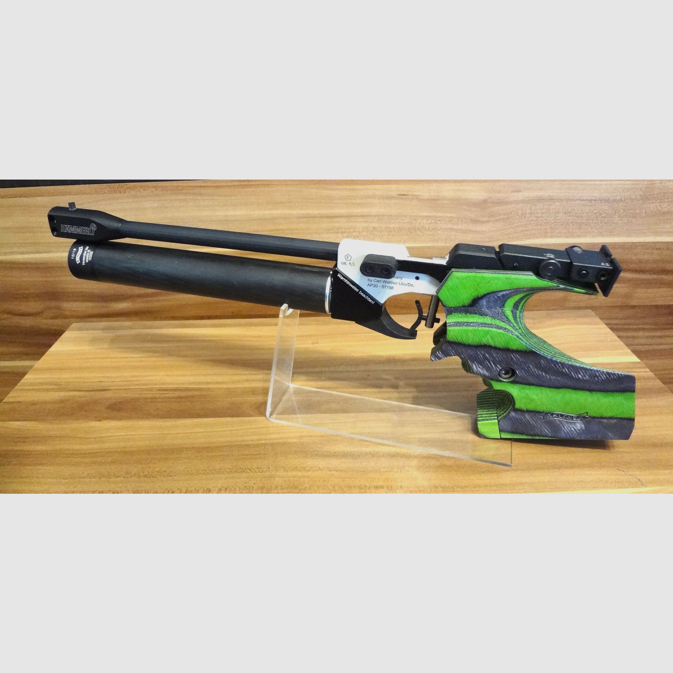 Hämmerli AP20 PRO Green Pepper Luftpistole.
