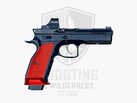 Zestaw pistoletu CZ Shadow 2 OR, czerwony