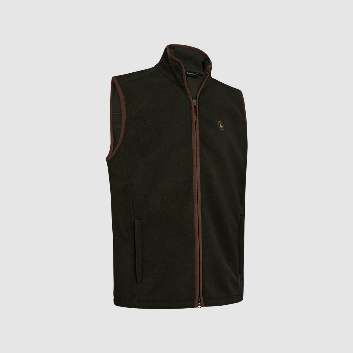 DEERHUNTER Cumbria Fleece Weste Forest Ember