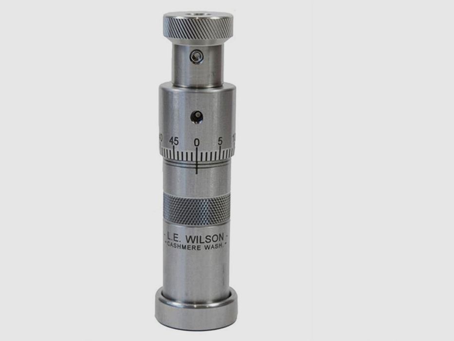 L.E. WILSON DIES L.E. WILSON 7MM-08 REMINGTON MICROMETER TOP BULLET SEATER DIE, zdjęcie 1 z 4