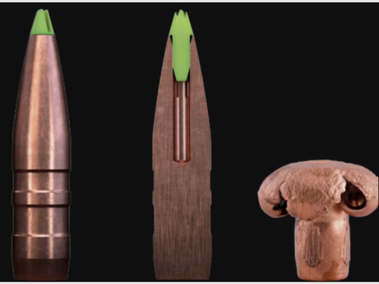 Sako 133000554 6,5 Creedmoor Powerhead Blade 7,8g 120grs. bleifrei Büchsenmunition