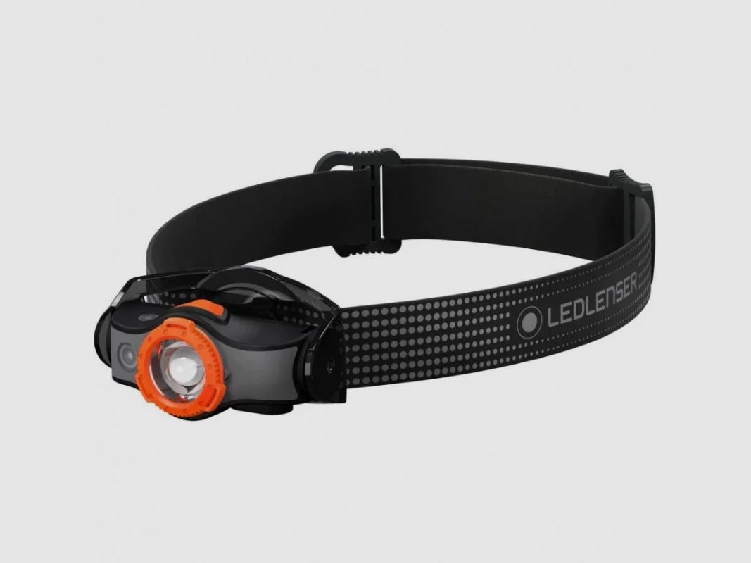 LEDLENSER MH5 Lampe frontale Noir Orange, image 2 sur 2