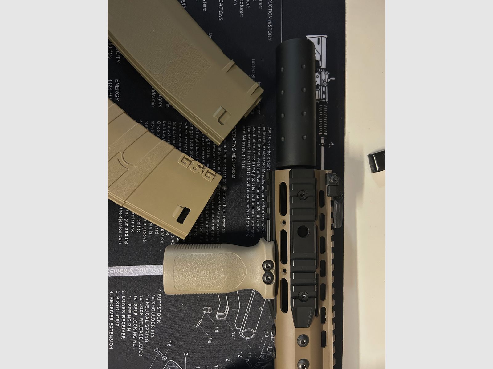 Specna Arms C12 Core Half Tan 0,5J Airsoft comme neuf !!