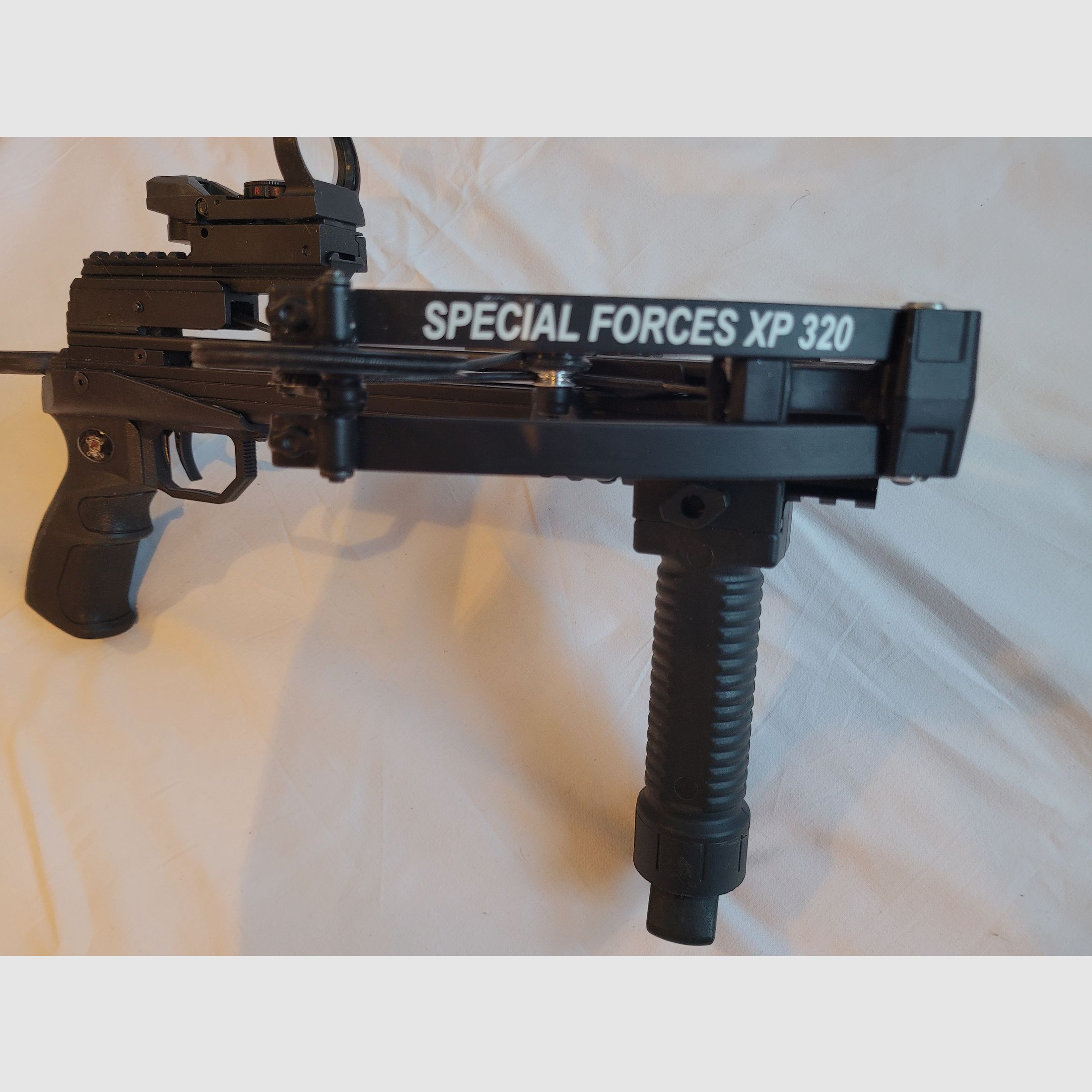 X-BOW FMA Supersonic compound pistol crossbow, special edition „Special Forces 320 XP“, unused