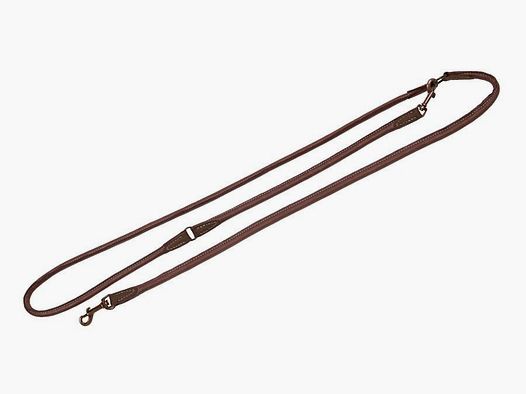 AKAH Olivenleder Umhängeleine rundgenäht