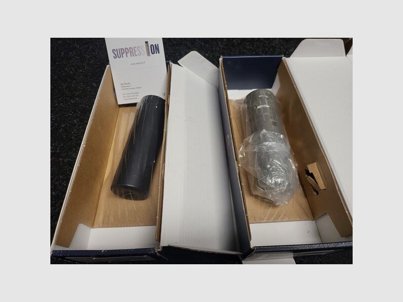 Neuer Schalldämpfer zum Superpreis: Ase Utra SL7i Kal. .30 M17x1 Black Ceracote UVP 459€