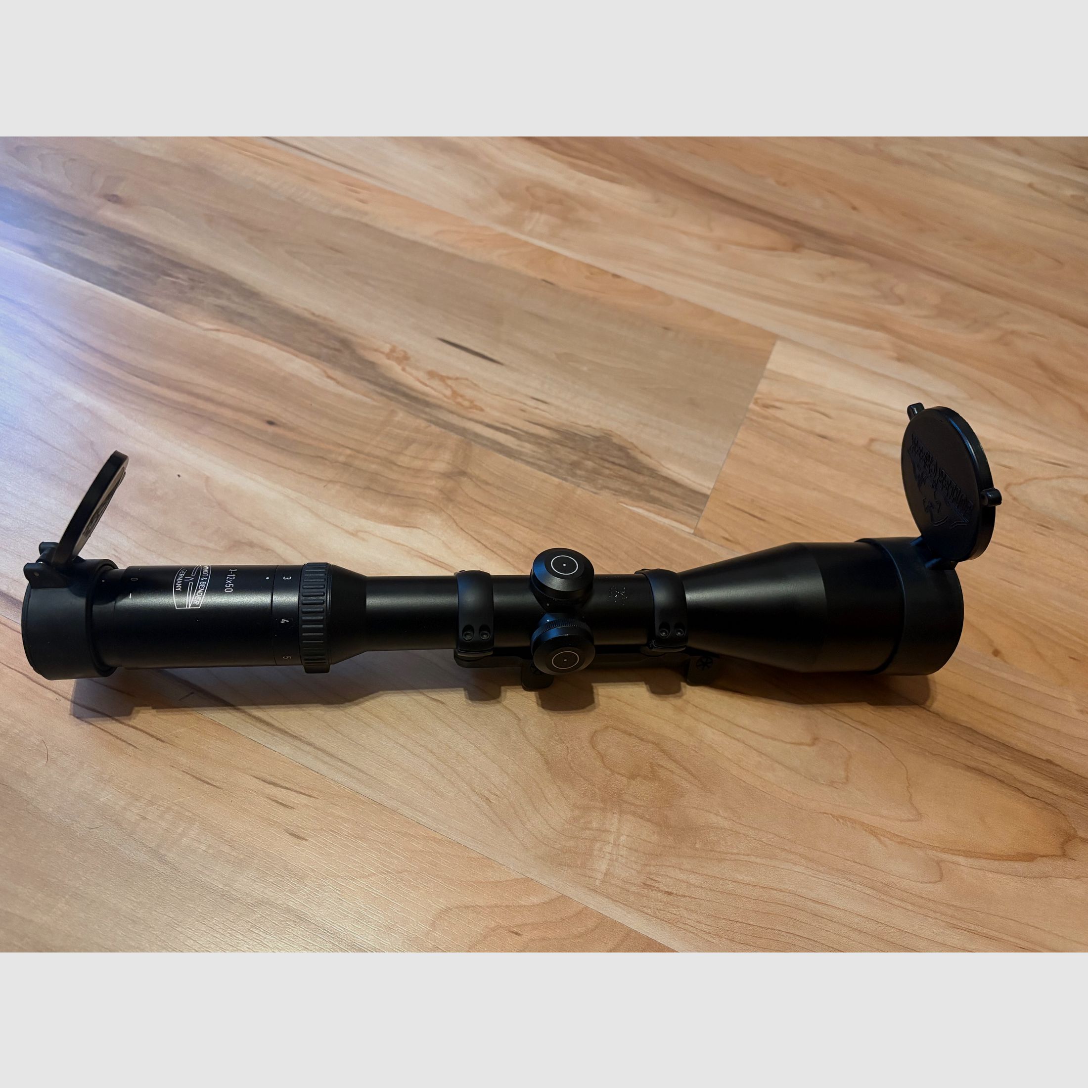 Schmidt & Bender 3-12x50 with Blaser saddle mount