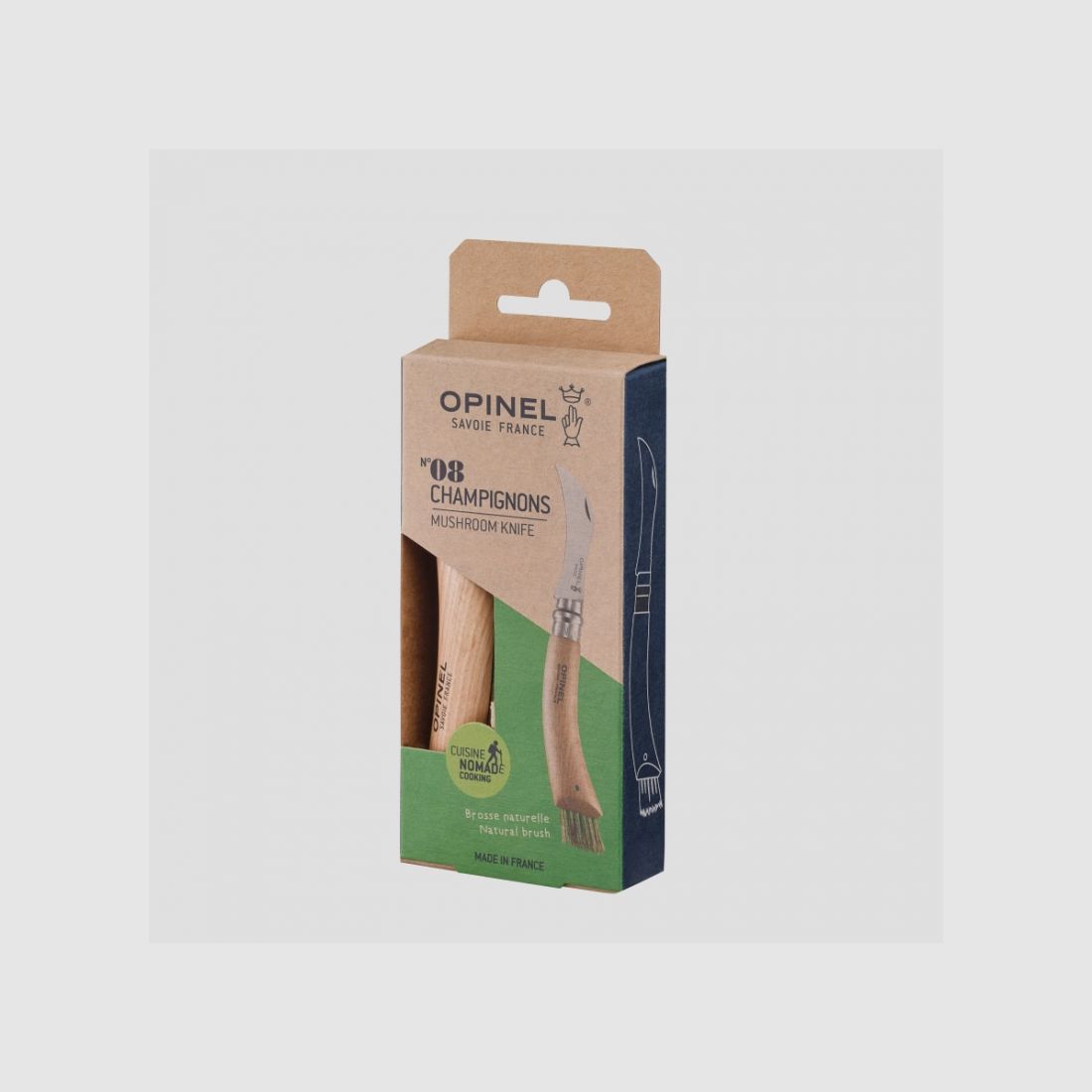 FALTMESSER OPINEL N°8 CHAMPIGNON, Bild 2 von 5