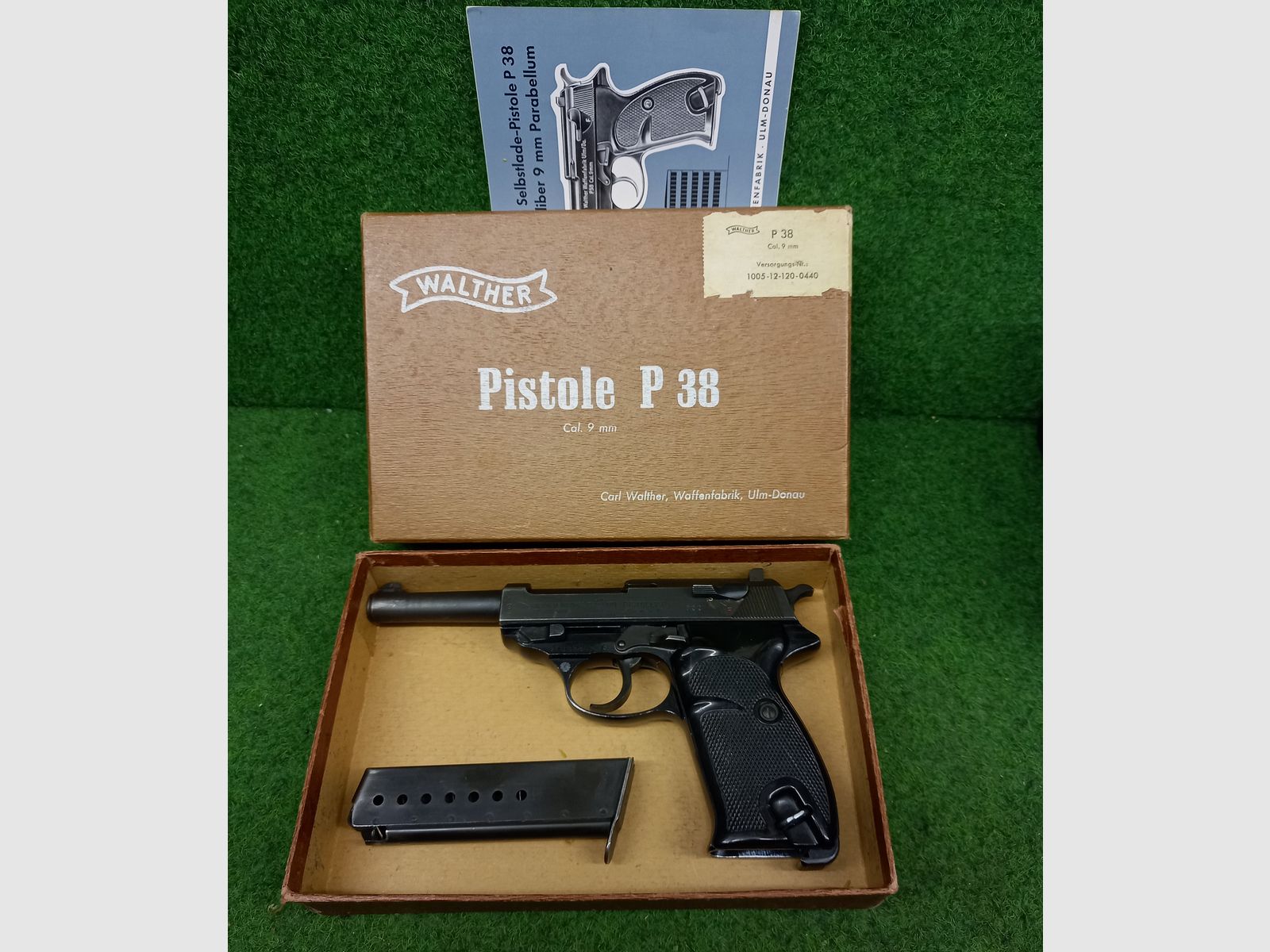 Walther / Manurhin P1 berlińskiej policji w kalibrze 9mm Luger,