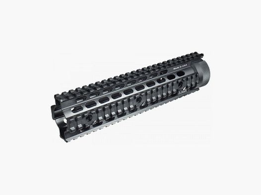 UTG PRO AR15 Mid Length 9" Free Float Quad Rail