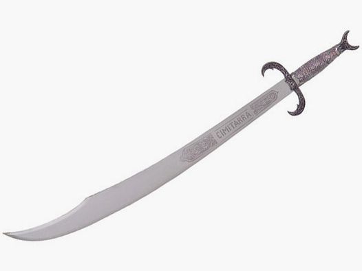 Szabla scimitar z znakami pisma