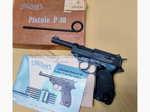 Walther P38 - P1 Behörde 1963