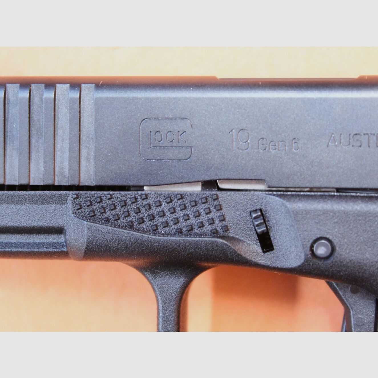Glock Ha.Pistole 9mmLuger Glock19 Gen6 OR FS 102mm Lauf Optic Ready System f. Red Dot Sight (9mmPara)