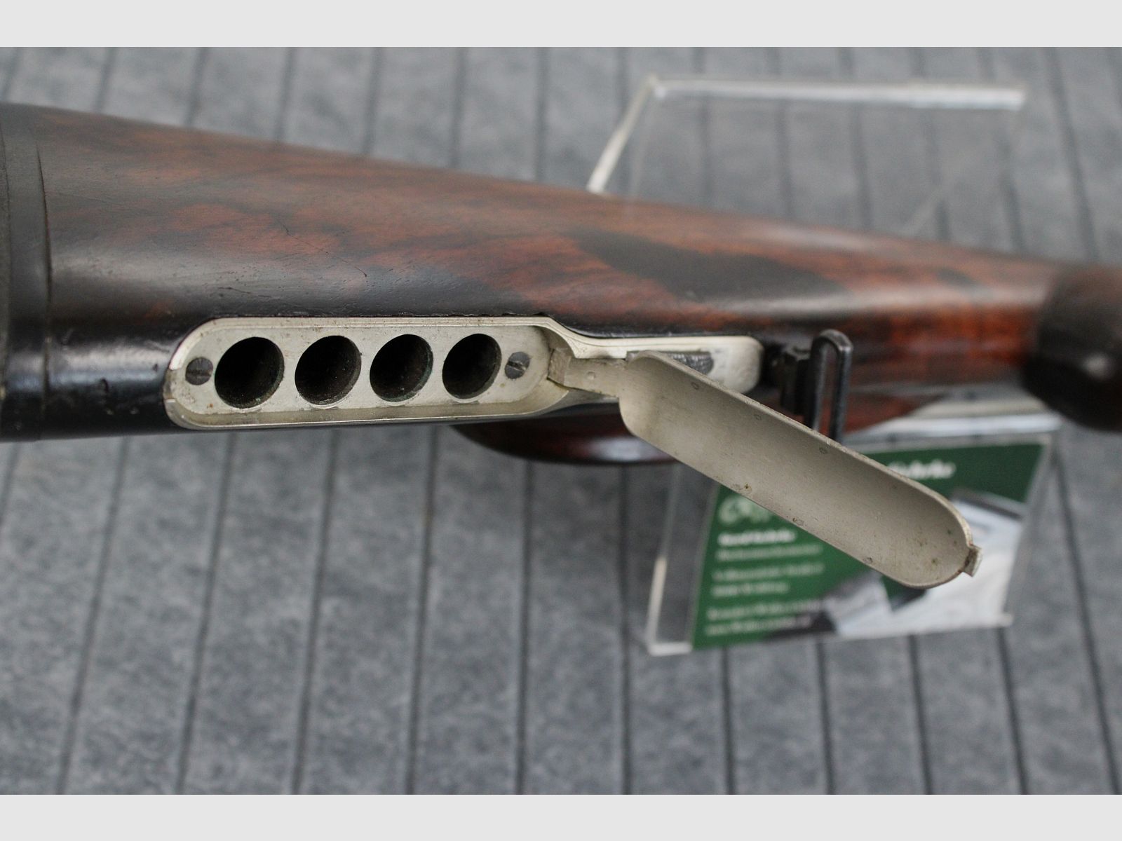 Bode Doppelbüchsdrilling 8X57IRS / 16