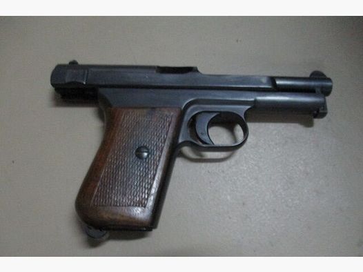 Pistole Mauser M1910/14/34 7,65mmBrowning ohne Magazin und Beschuss