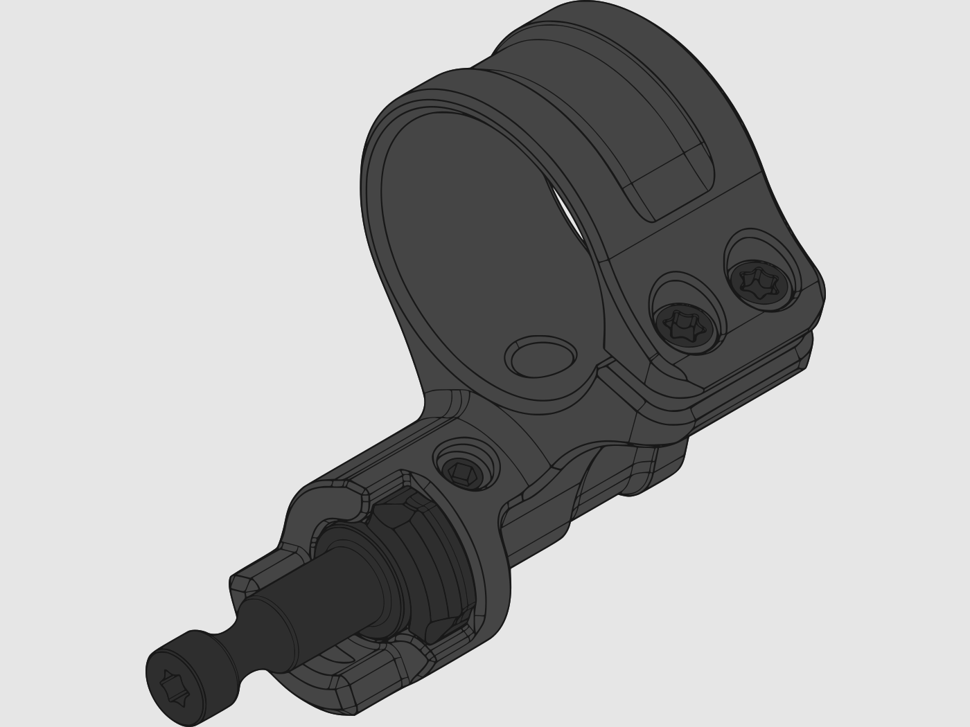 Montaż Spuhr RDF - 20225K Aimpoint T-2 Magnifier Mount H57mm/2.25" PIC, zdjęcie 3 z 3