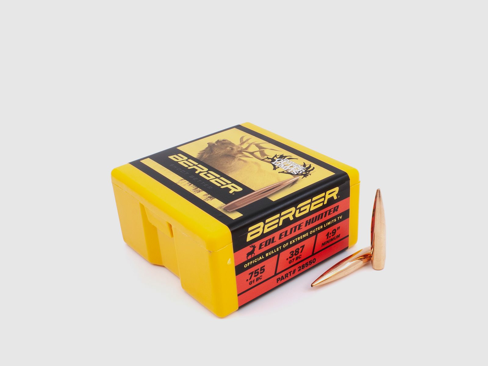 Berger Geschoss 7mm/.284 EOL Elite Hunter 195GR 500 Stück