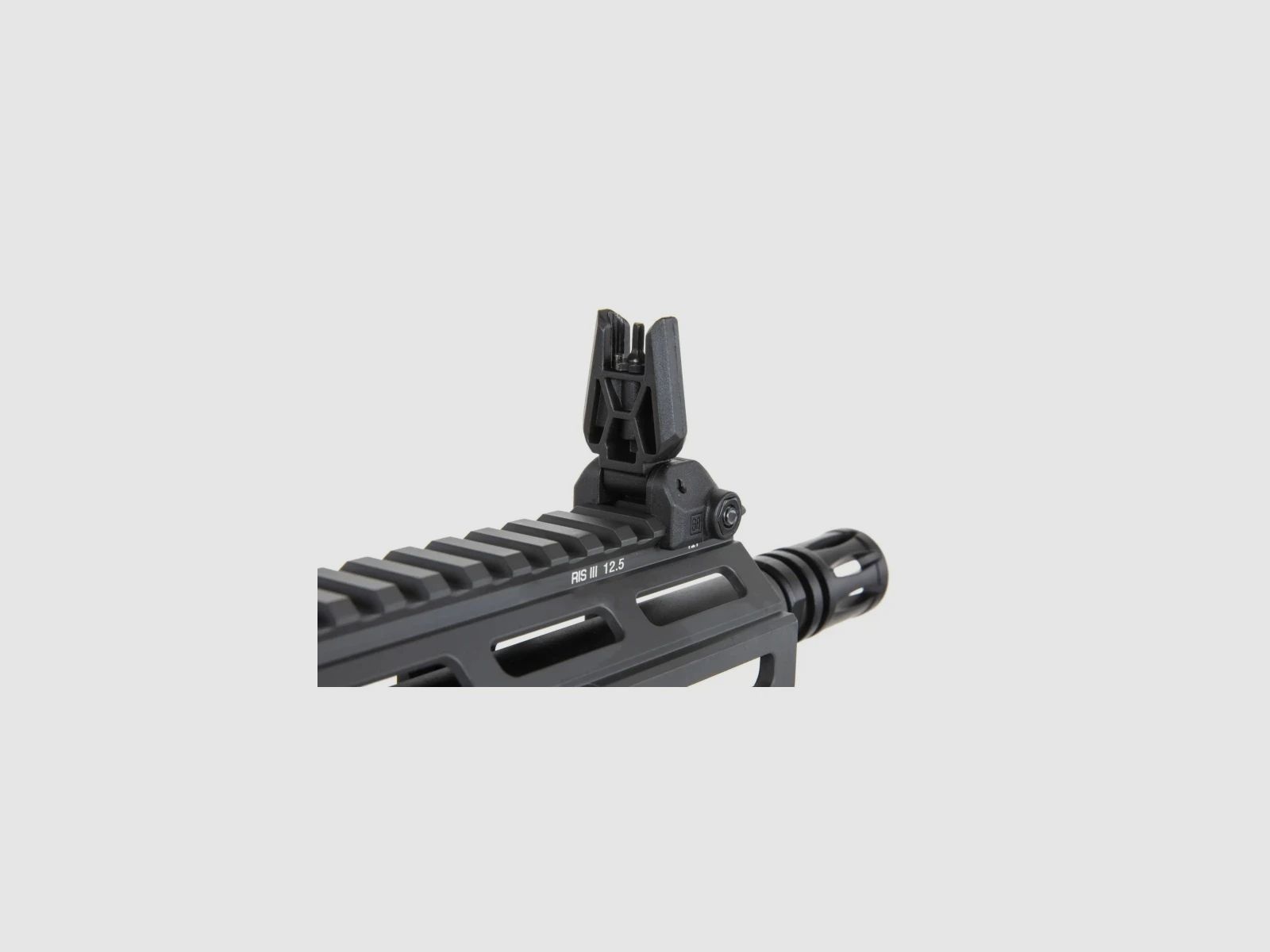 SA Daniel Defense® MK18 RIII M-LOK 14.5" (SA-P28 RIS III PRIME™ Aster II ETU BLDC™) Rifle Airsoft Libre a partir de 18 – Steel Grey -F-