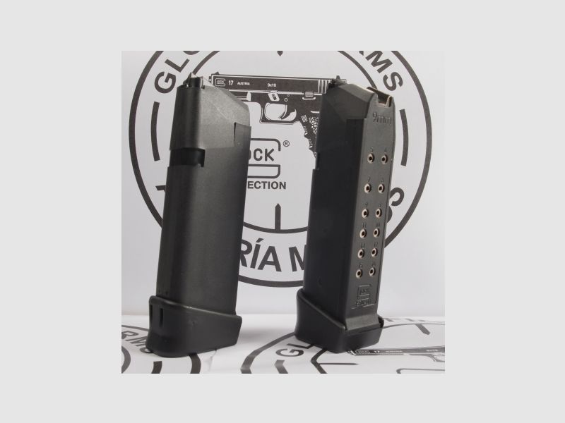 Chargeur GLOCK 19+2 cal. 9x19 de 17 coups., image 1 sur 3
