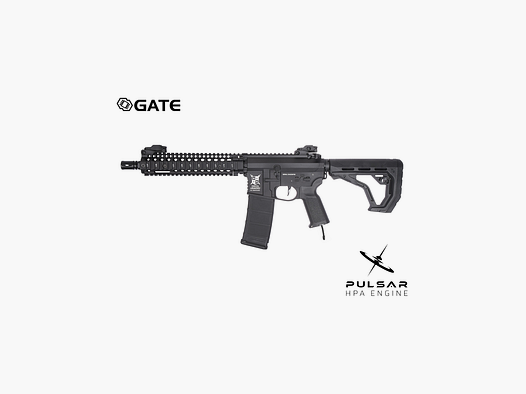 Delta Armory AR15 MK18 Alpha EAGLE HPA Airsoft Gewehr in Schwarz