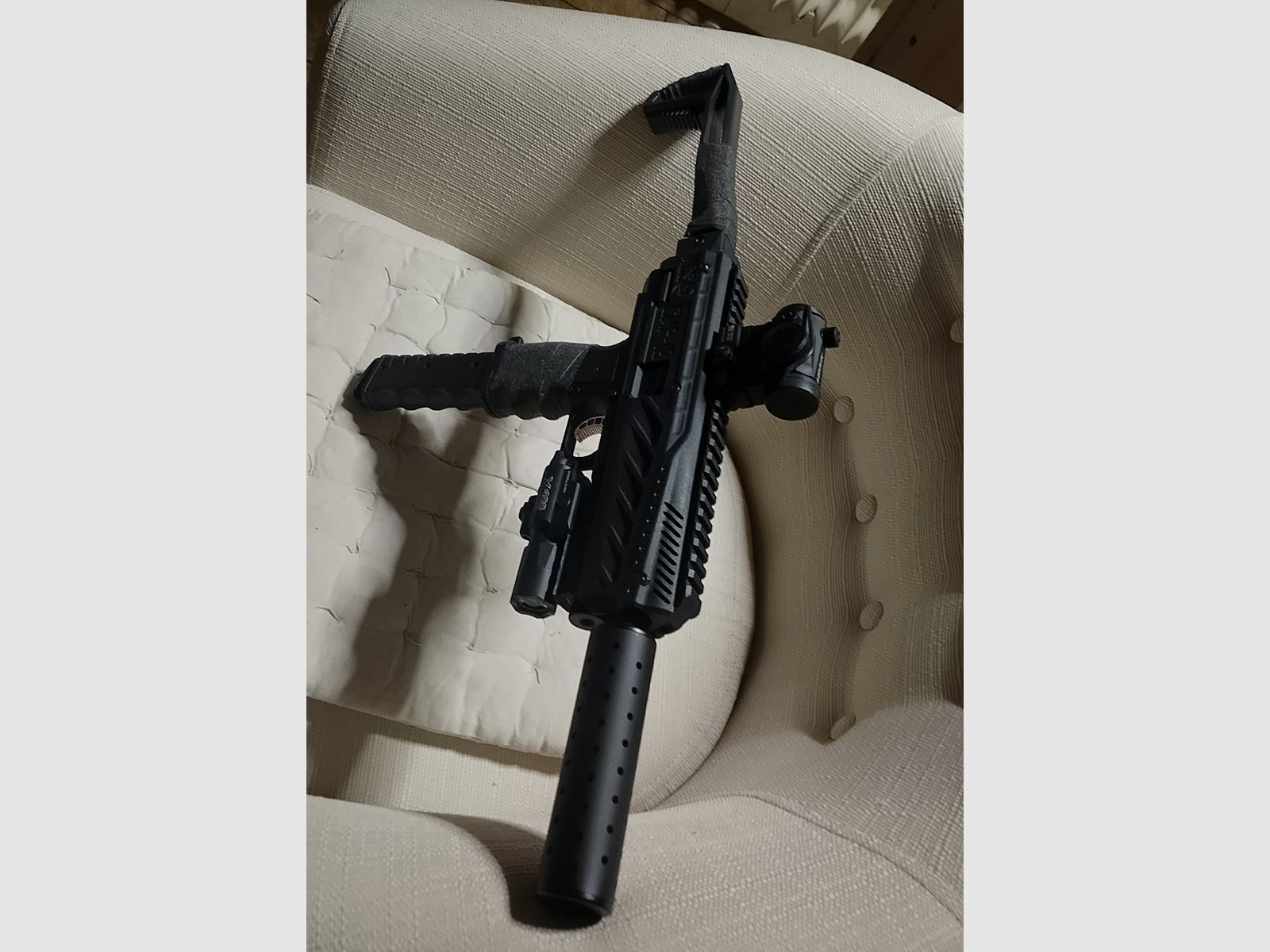 !Update! Tippmann Tipx MSC Body Kit Markierer .68 Zubehör Paintballs Gummibälle Alu Kugeln Cal 68 CO2 Set Visier Rot Grün Punkt Socom Laser Lampe