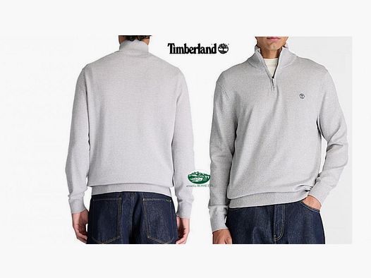 TIMBERLAND Williams River Half Zip Sweatshirt gray