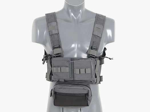 Micro MK3 Chest Rig - Wolf Grey [EM]