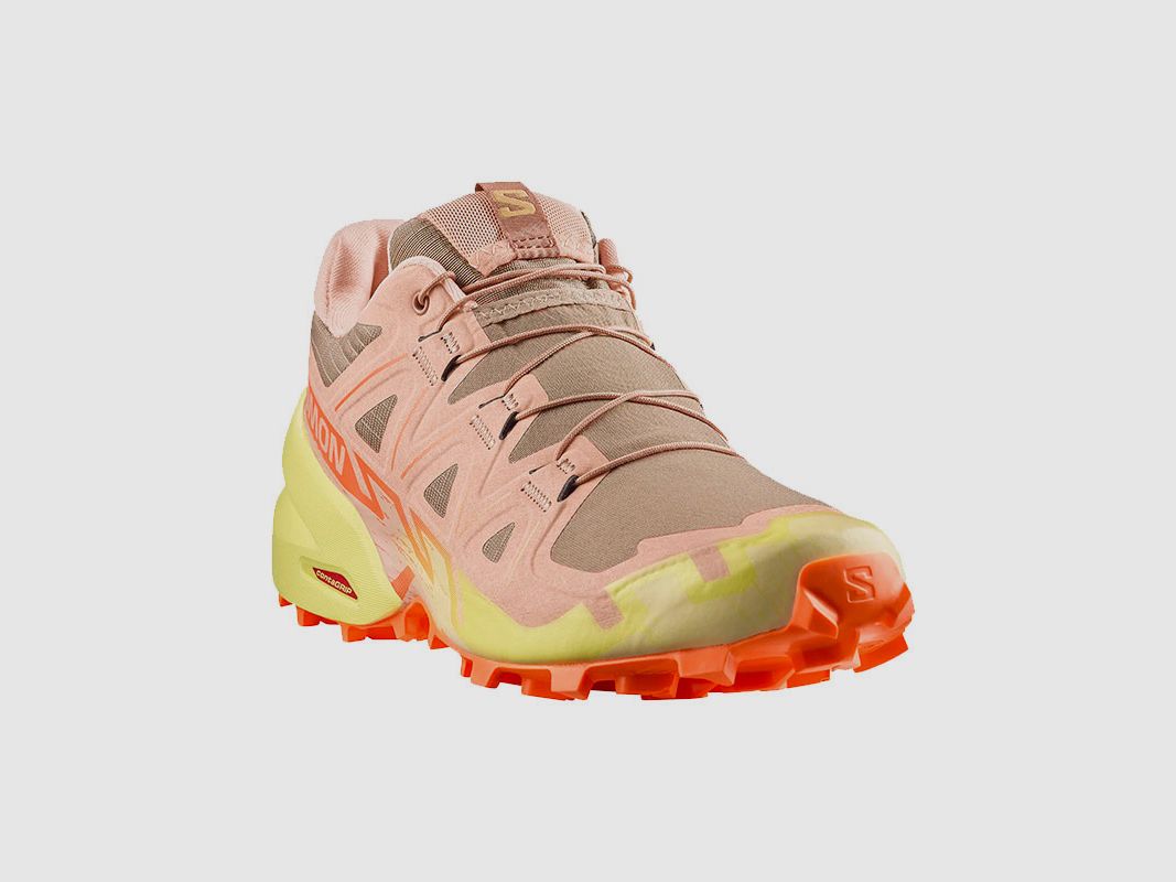 SALOMON – DAMES – SPEEDCROSS 6 W Burro / Sunny Lime / Almond Cream, afbeelding 4 van 6