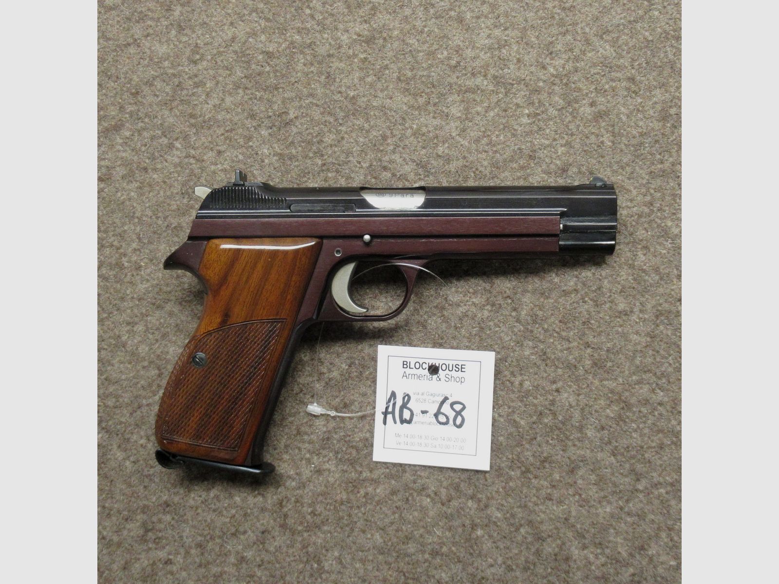 AB-68 Set Pistole SIG mod. P210-6 Kal. 9mm Para, Bild 3 von 11