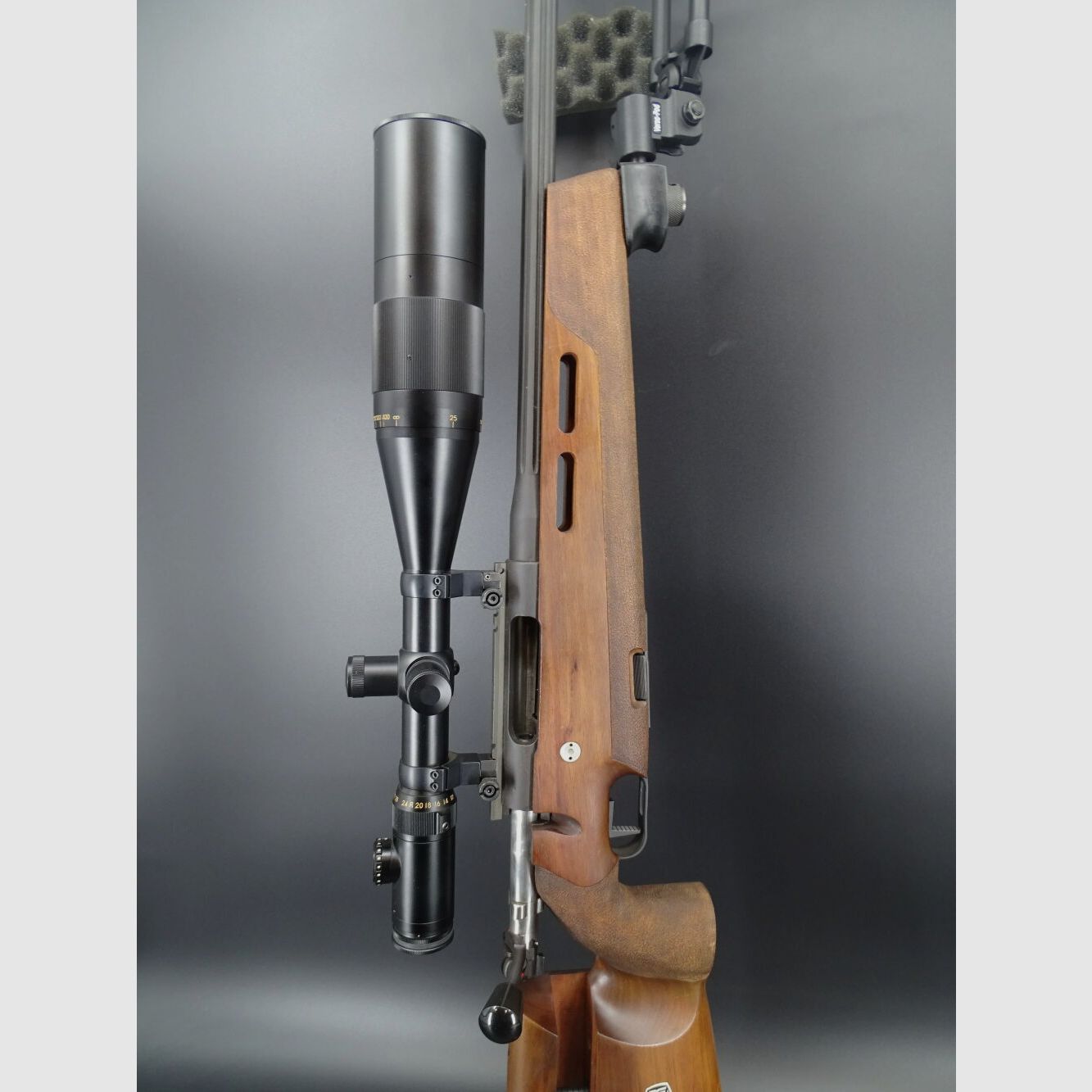 Mauser M 83 Sport calibre .308 Win Night Force 8-32x56 Versa Pod 83 Sport avec étui en cuir, image 9 sur 10