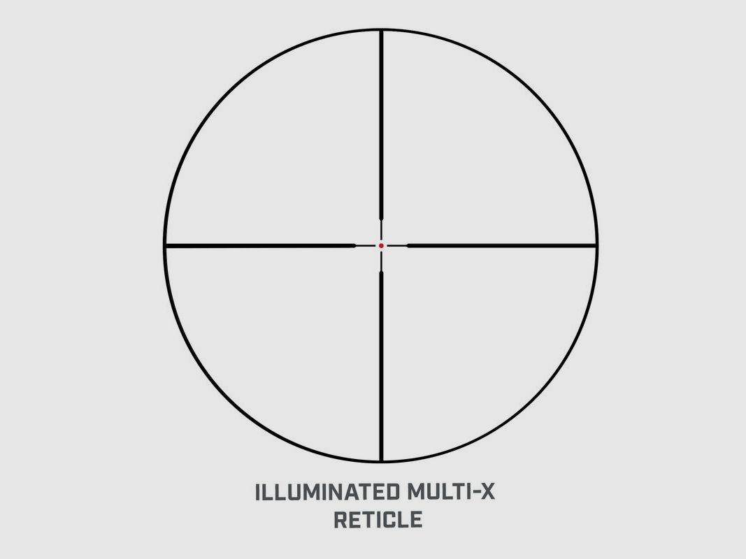 Bushnell Zielfernrohr Legend 3-9x40mm Multi-X Absehen