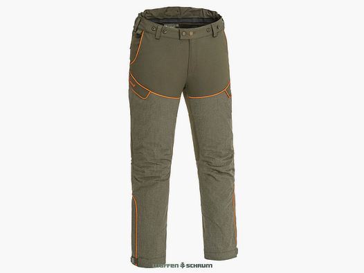 Pantalones de espinas de madera de pino verde musgo