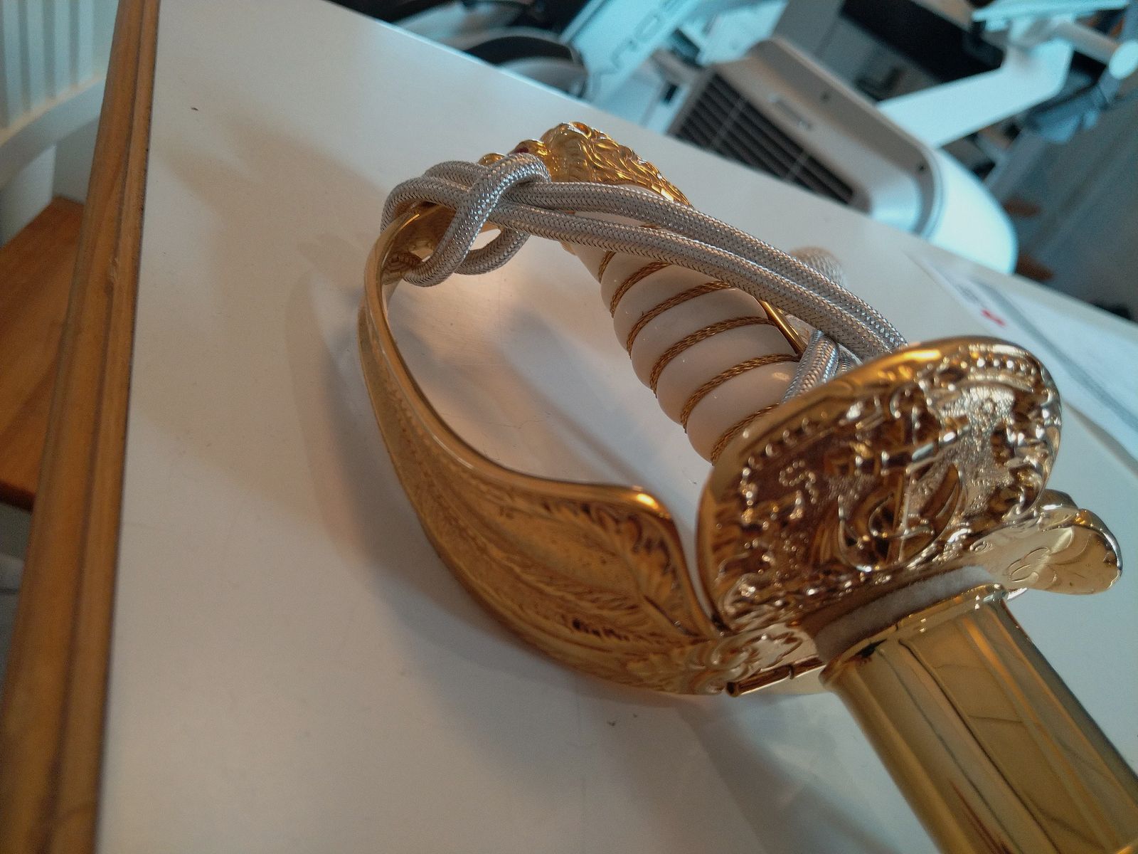 Sable de oficial de marina alemán M/1923 WKC Solingen