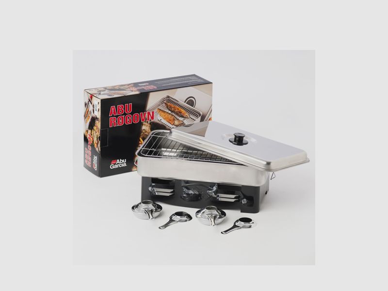 Abu fish smoker large stainless steel