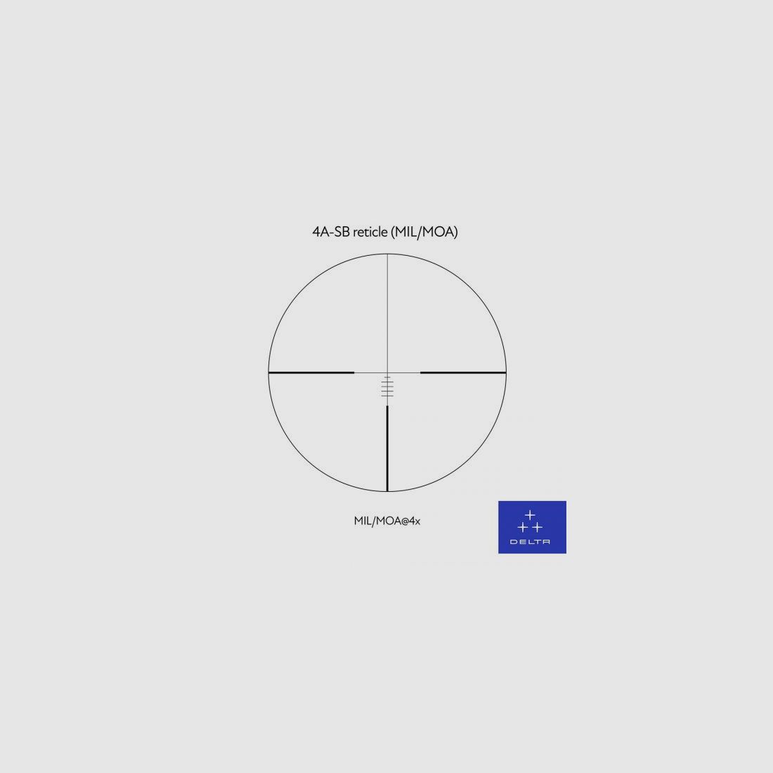 Delta Optical Titanium HD 4-24×50 4A SB MOA
