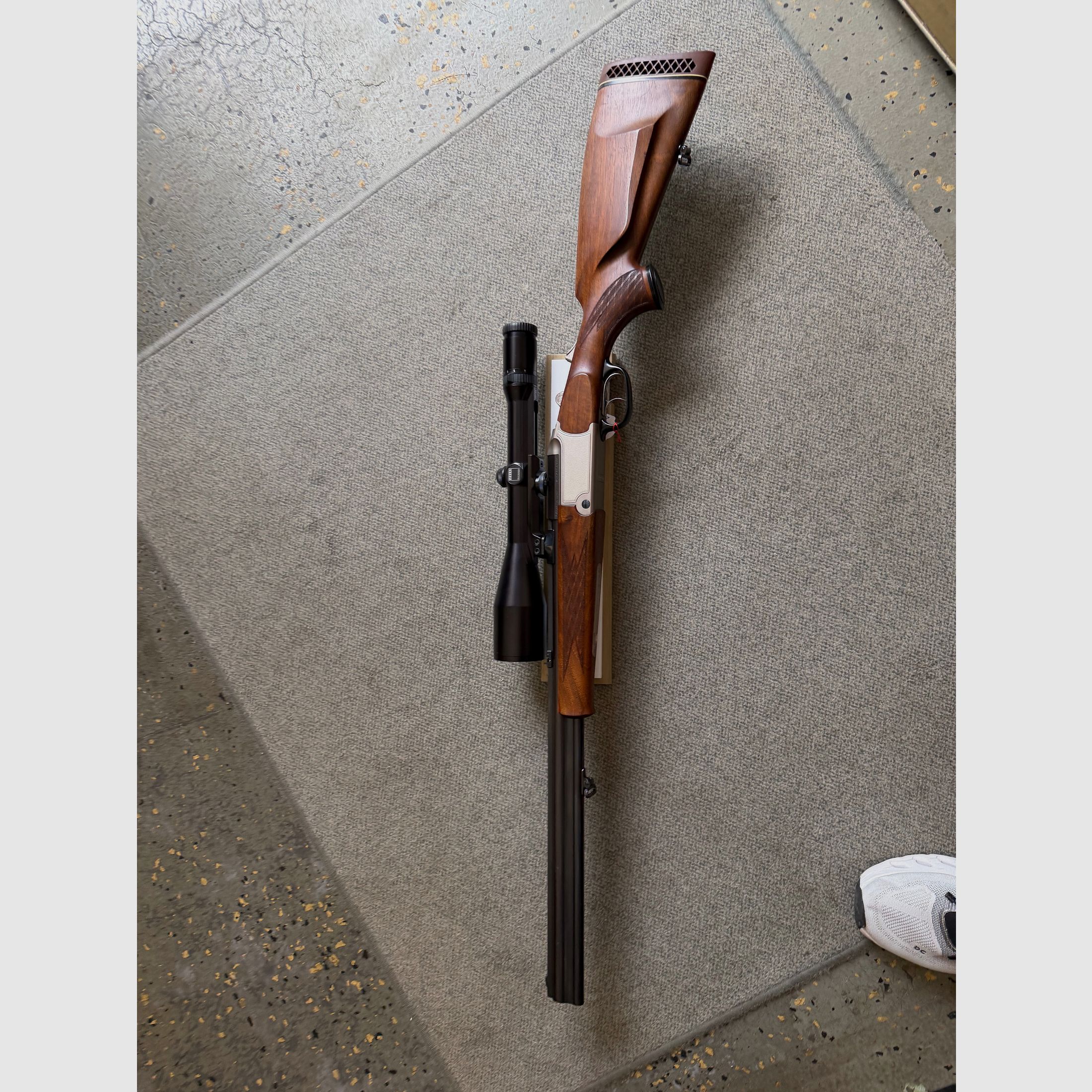 Blaser Bockbüchsflinte 30R Blaser met ZEISS 3-12x56, schwenkmontage, afbeelding 1 van 7